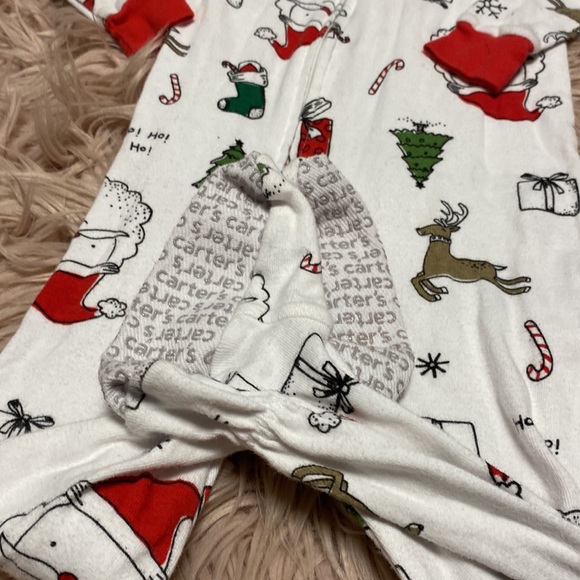 Santa Zipper Pjs - Picture 2 of 3